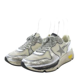 GOLDEN GOOSE RUNNNING スニーカー 36 ホワイト シルバーカラー G34WS963