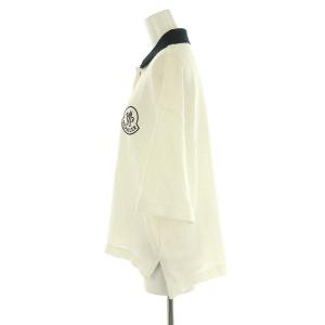 MONCLER 22SS SS POLO ロゴボタン付 ポロシャツ 半袖 S ホワイト /HK OS SH