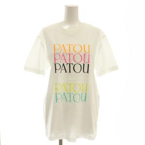 24SS マルチカラーロゴTシャツ カットソー 半袖 S 白 ホワイト /AT OS