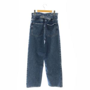 upper hights THE OLIVIA ワイドデニムパンツ 23 インディゴブルー