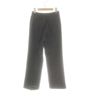 green label relaxing 25SS 結論シリーズ ニーハイフレアパンツ ストレート イージー 38 紺 ネイビー 3614-199-2792