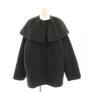 トップサーモキルティングジャケット 中綿 F ブラック /HK OS