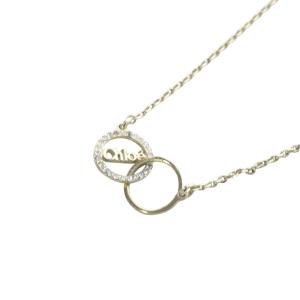 ロゴ ネックレス ペンダント ゴールド色 /SR4 OH