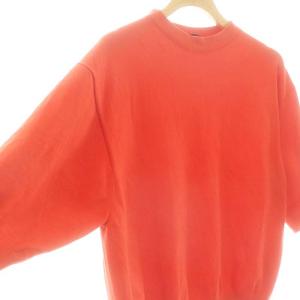 23区 24AW 【洗える】ヴィスコースストレッチ 半袖 ニット カットソー 40 レッド /HK OS