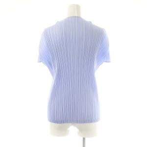 PLEATS PLEASE ISSEY MIYAKE イッセイミヤケ PP23JK111/3 カットソー プリーツ 3 ブルー