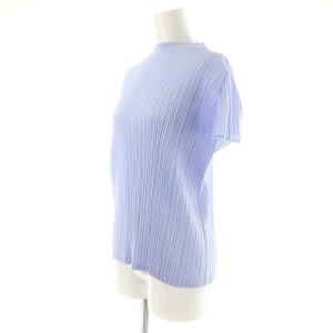 PLEATS PLEASE ISSEY MIYAKE イッセイミヤケ PP23JK111/3 カットソー プリーツ 3 ブルー