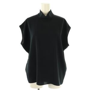 BEIGE セットアップ ブラウス ワイドパンツ 4 紺 黒 /MI OS