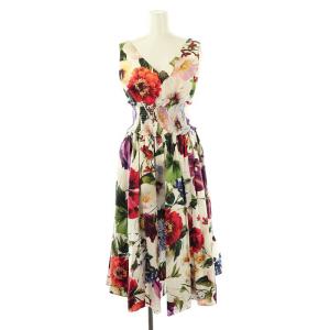 フラワープリント ワンピース 42 マルチカラー