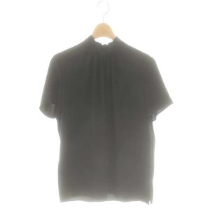 23AW ブラウス プルオーバー 半袖 8 ブラック /HK OS