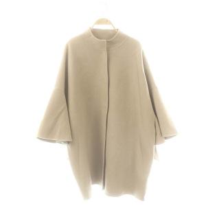 Super170's フレアスリーブミドルコート アウター 38 ベージュ /HK OS