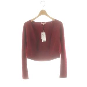 23SS【接触冷感&UVカット】【洗える】SQUARE BOLERO ボレロ カーディガン ニット M