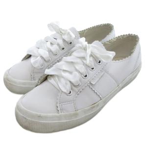 SUPERGA 2750 スニーカー レザー 37 白 ホワイト /UO