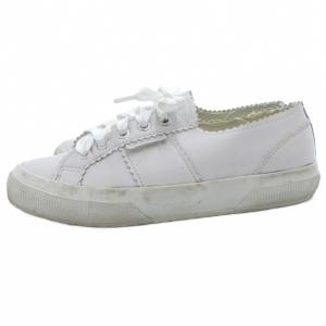 PELLICO SUPERGA 2750 スニーカー レザー 37 白 ホワイト /UO
