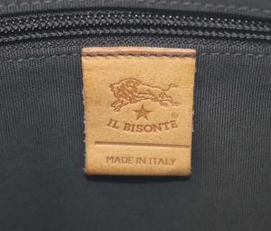 IL BISONTE クロスボディバッグ ショルダーバッグ ワンショルダー 斜め掛け レザー ダークブラウン /YO4