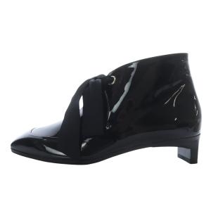 3.1 phillip lim DESERT BOOTIE パテントシューズ ブーティ ショート ハイヒール スクエアトゥ 36 ブラック
