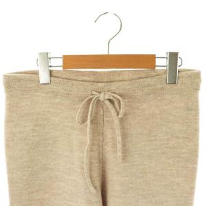 45rpm 5116054-12-3 カメリヤスムースニットパンツイージーパンツ ジョガー ウール 3 ベージュ /MI