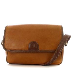 enrique loewe knappe フラップショルダーバッグ ワンショルダー 斜め掛け レザー ブラウン