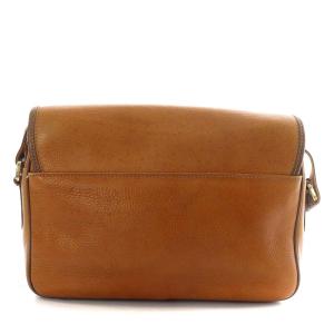 LOEWE enrique loewe knappe フラップショルダーバッグ ワンショルダー 斜め掛け レザー ブラウン