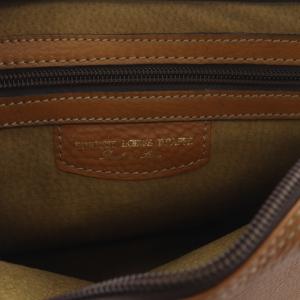 LOEWE enrique loewe knappe フラップショルダーバッグ ワンショルダー 斜め掛け レザー ブラウン