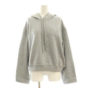 23SS EDIT.FORLULU スウェットフーディ 長袖 パーカー 裏起毛 グレー /DO OS