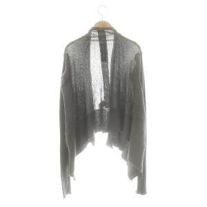 Rick Owens Plinth アルパカ ニットカーディガン XS グレー