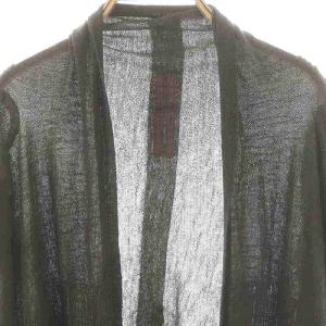 Rick Owens Plinth アルパカ ニットカーディガン XS グレー