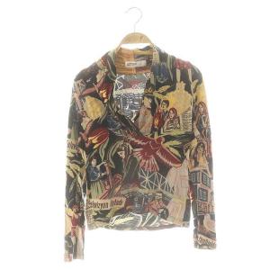 総柄 カットソー 38 マルチカラー /MI OS