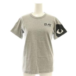 半袖 クルーネック Tシャツ カットソー ロゴプリント M グレー /SS OS