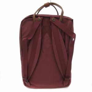 FJALLRAVEN KANKEN No.2 リュックサック バックパック ロゴ レザーハンドル 小豆色 ピンク /JS