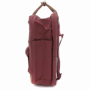 FJALLRAVEN KANKEN No.2 リュックサック バックパック ロゴ レザーハンドル 小豆色 ピンク /JS