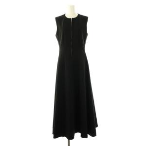 24SS BLACK FORMAL FLARE EVENING DRESS ワンピース マキシ ロング