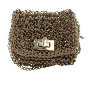 LUCCHETTO MINIATURA マイクロミニ ルッケット ポーチ べージュ