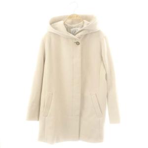 ショートビーバー フーデット コート 9 グレー /AT OS