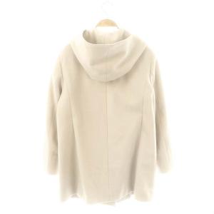 J.PRESS ショートビーバー フーデット コート 9 グレー /AT OS
