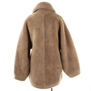 heliopole ECO FUR CHESTER DOLMAN COAT コート チェスター アウター 36 ピンクブラウン