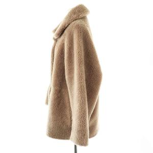 heliopole ECO FUR CHESTER DOLMAN COAT コート チェスター アウター 36 ピンクブラウン