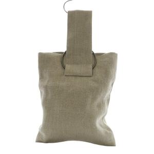 MADISONBLUE LERET.H 23AW SAC CARRE HEAVY LINEN ハンドバッグ ワンハンドル ベージュ