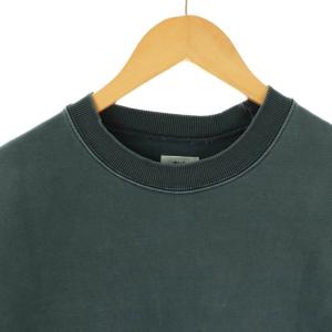 Ron Herman RHC 24SS 半袖スウェットプルオーバー L ブルーグレー /SS OS