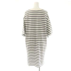 HYSTERIC GLAMOUR LADIES GIRL ワンピース ミニ 半袖 ボーダー F 白 ホワイト 紺 ネイビー /AT OS