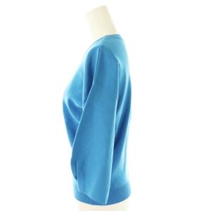 Mystrada 袖ボリュームニット セーター 38 サックスブルー 38157290 /SS OS