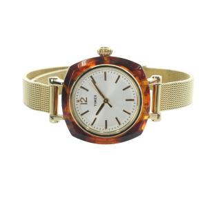 TIMEX Helena クォーツ 腕時計 ゴールド色 /SR14
