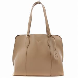 ヴィットリア レザー トートバッグ 手提げ 肩掛け チャーム 茶 ブラウン /FF