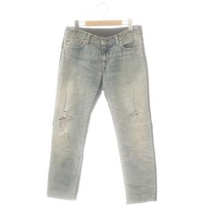 11SS 再構築 ダメージ加工 スウェット デニム パンツ 3