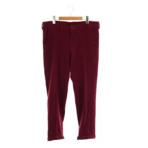 13AW ウール パンツ テーパード 3 ボルドー /CX OS