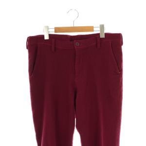 UNDERCOVER 13AW ウール パンツ テーパード 3 ボルドー /CX OS