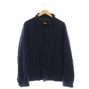 14AW チャイナ カバーオール 3 ネイビー