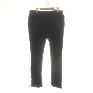 14AW ウール縮絨 パンツ テーパード 4 紺 /MI OS