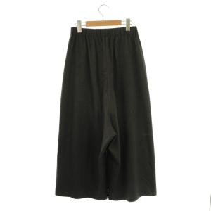 pas de calais イージーパンツ ワイドパンツ 36 ブラック /DF OS