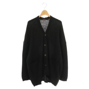 ウール混カーディガン 36 ブラック /DO OS