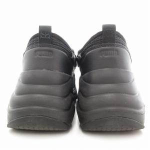 PUMA SNIDEL 別注 PULSAR WEDGE SANDAL サンダル メッシュ 23cm 黒 ブラック